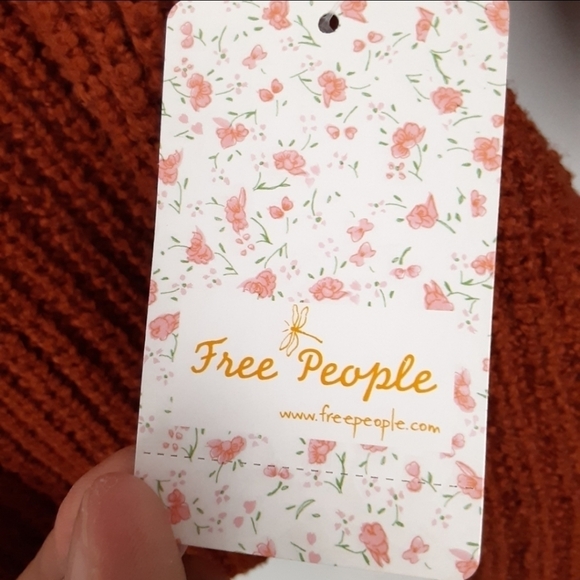 NWT Free People 'Greater than sweater' Chunky Knit Sweater Size XS - Picture 13 of 14